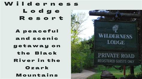 wilderness lodge lesterville mo|Accomodations – Wilderness Lodge Resort